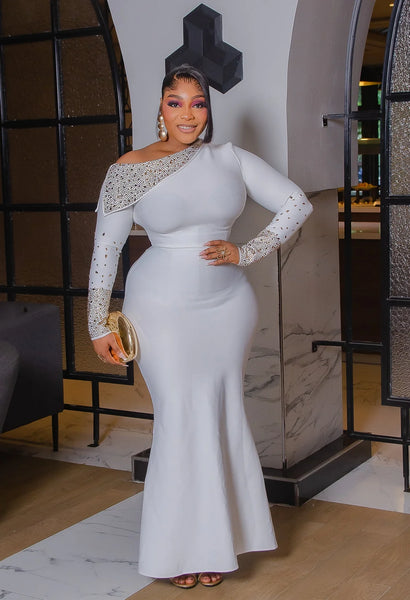 Vonayi Mermaid bandage dress