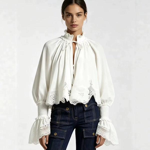 Laurene lace blouse