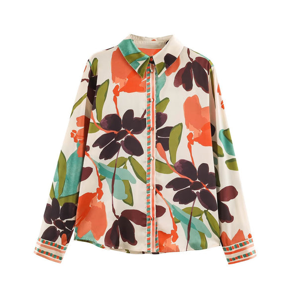 Anwuli print shirt