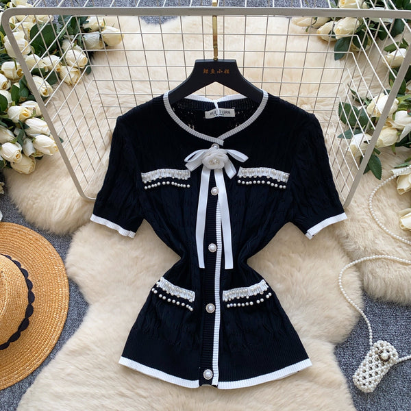 Camilline knitted top