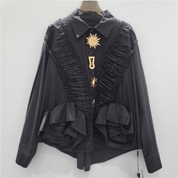 Siphiso ruffle blouse
