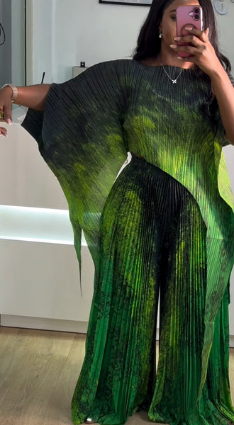 Wanjiru pleated set