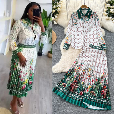 Jahsent 2 piece skirt set