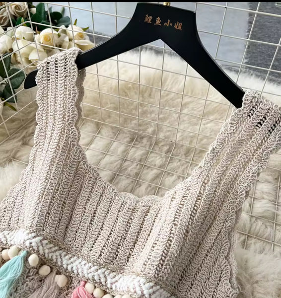 Adeyah summer knitted set