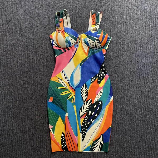 Hauwa bandage dress