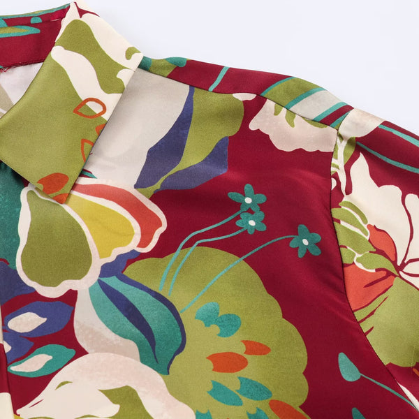 Solany print blouse