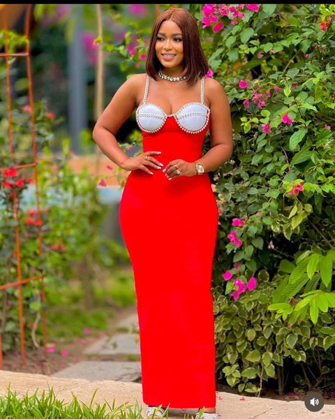 Chidioma bandage dress