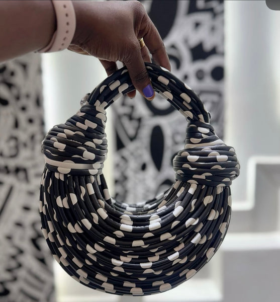Knotted classy bag