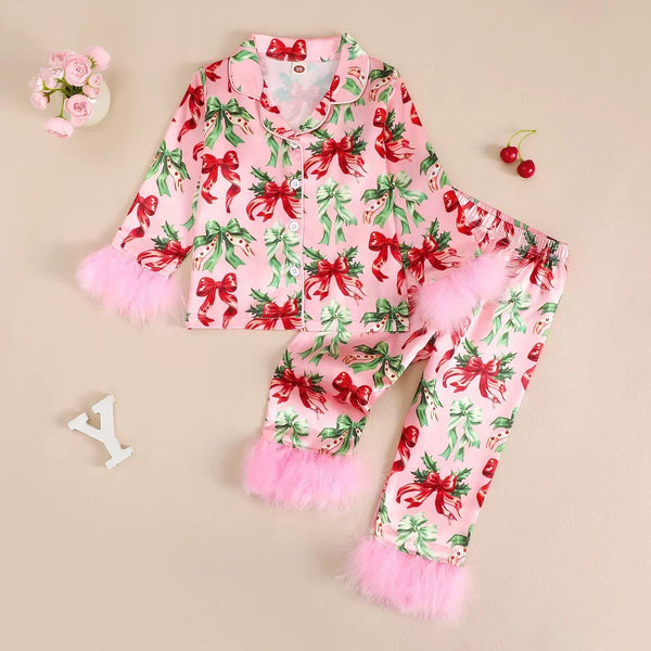 Lilo girls Christmas PJs