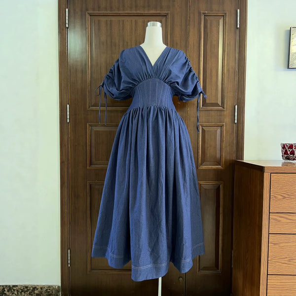 Marisha denim dress