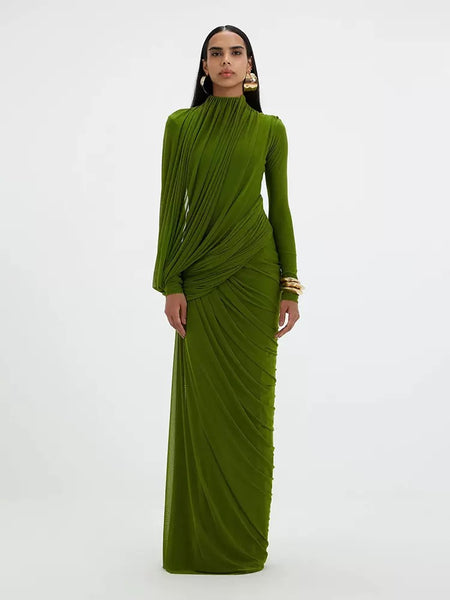 Osanne asymetrical dress