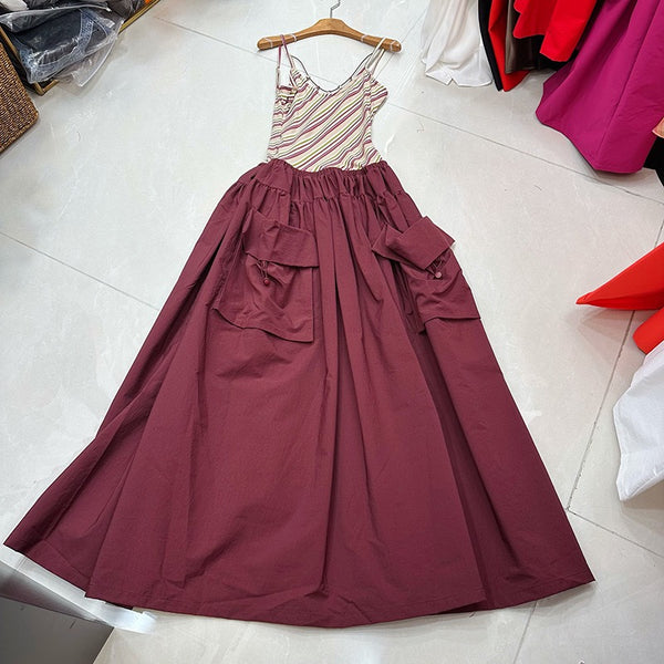 Prentice spaghetti dress