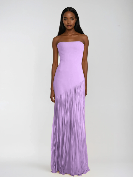 Ciandra shawl fringe dress