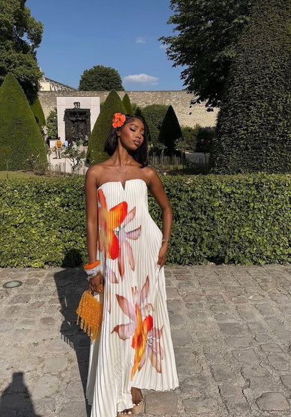 Melva floral Maxi dress