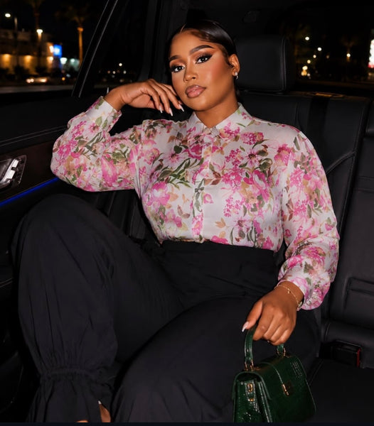 Harida floral blouse