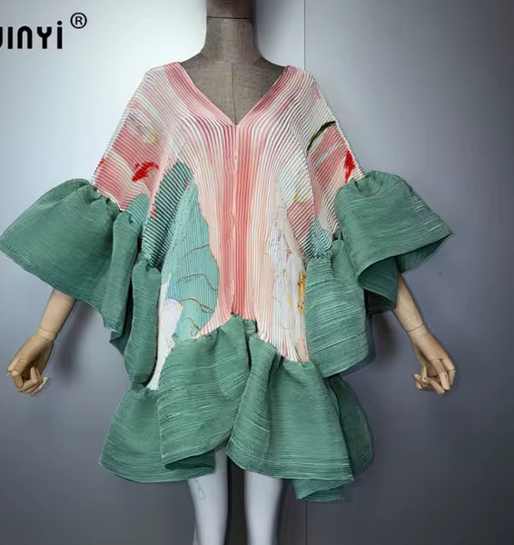Ramani pleated top