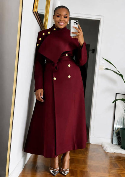 Courinne luxe trench coat