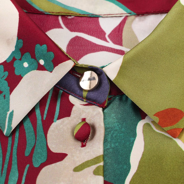 Solany print blouse