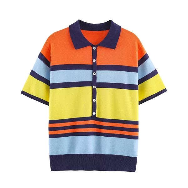 Asnat knitted summer sweater