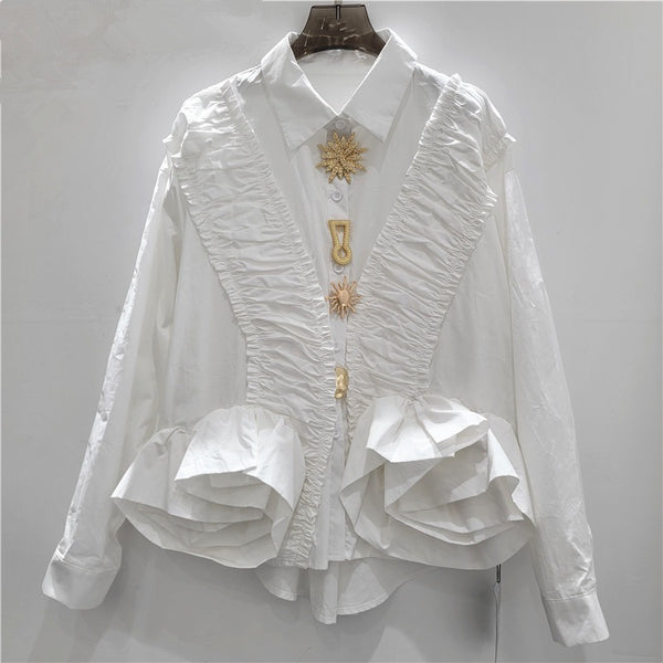 Siphiso ruffle blouse