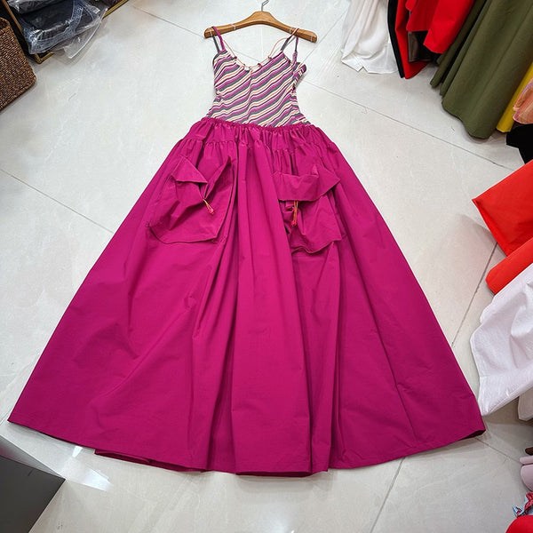 Prentice spaghetti dress