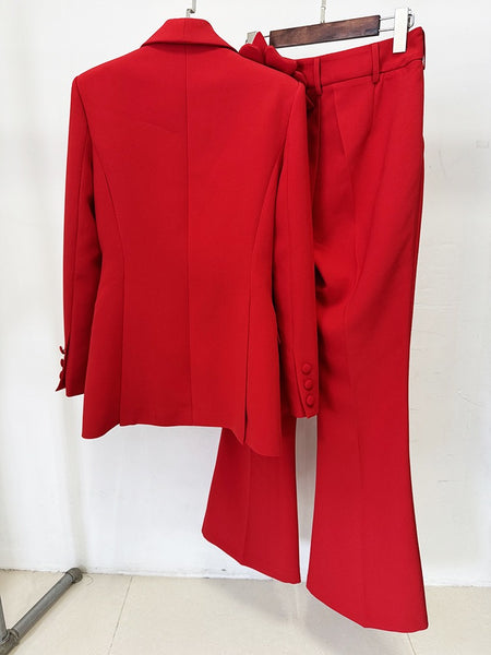 Sphesihle floral detail trouser suit