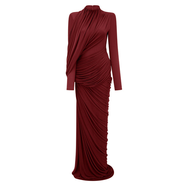 Osanne asymetrical dress
