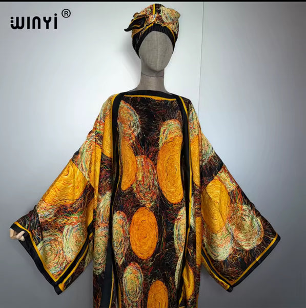 Elssie kaftan 3 piece set