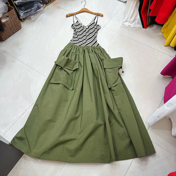 Prentice spaghetti dress