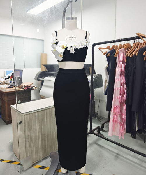 Selbie bandage skirt set