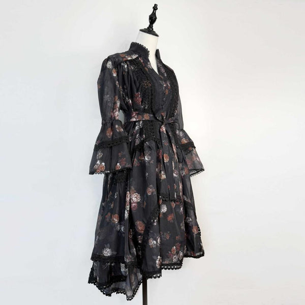 Colletta leopard print midi dress
