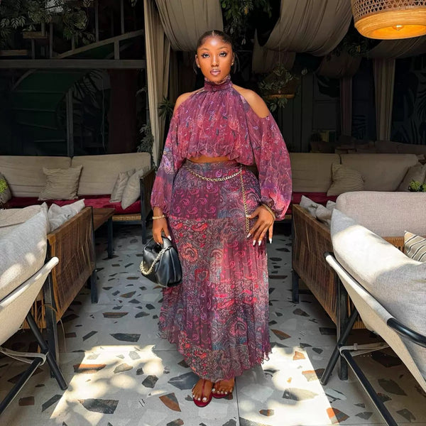 Thokozile skirt set