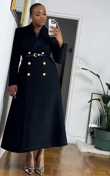 Courinne luxe trench coat