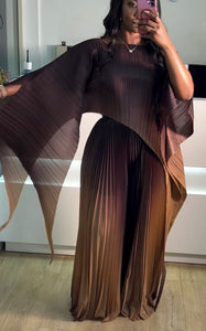 Wanjiru pleated set