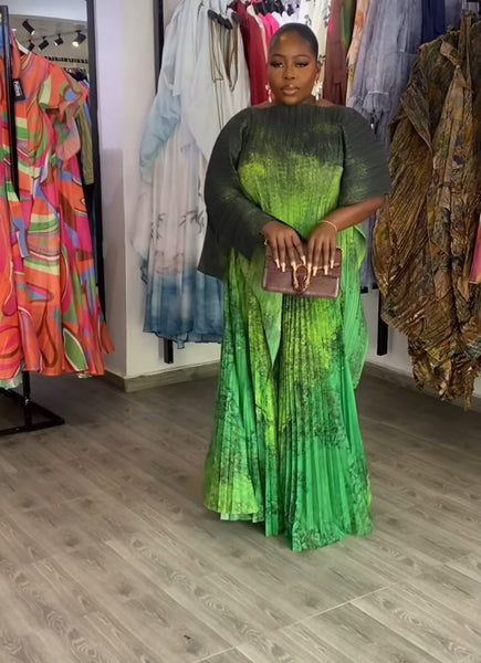 Wanjiru pleated set