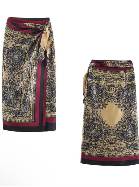 Anike Wrap Skirt