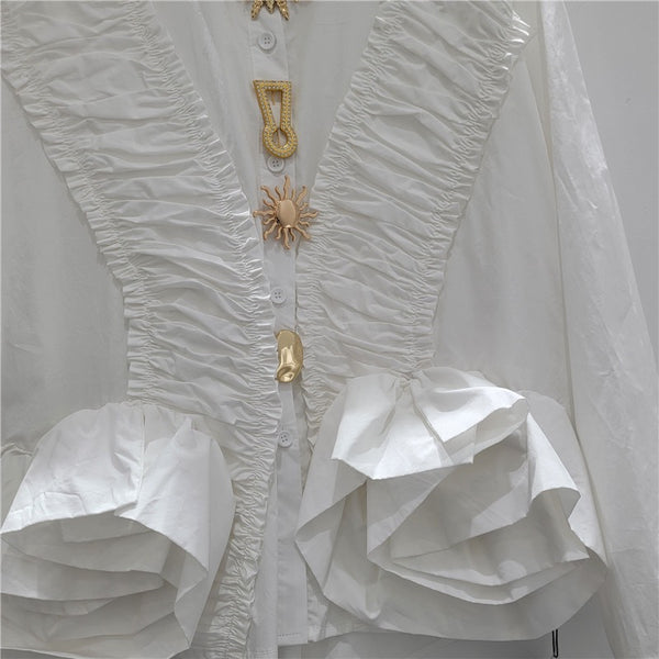 Siphiso ruffle blouse