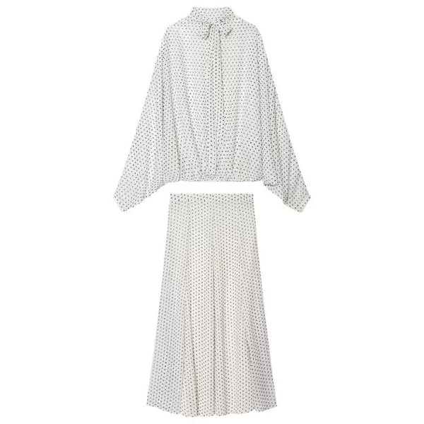 Lalita polka dot skirt set