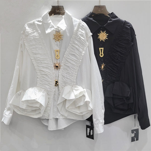 Siphiso ruffle blouse