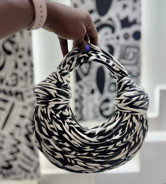 Knotted classy bag