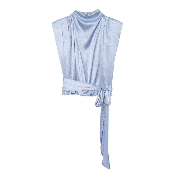Deevah sleeveless crop top