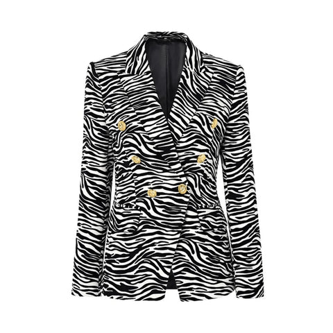 Zahara Zebrab style blazer