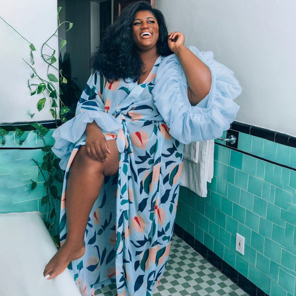 Kareemah wrap kimono