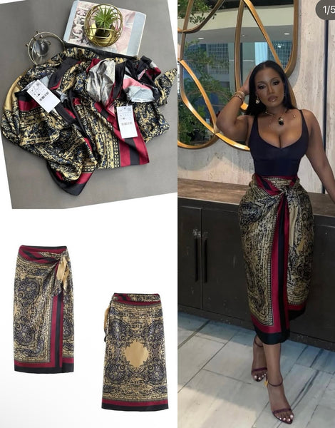 Anike Wrap Skirt