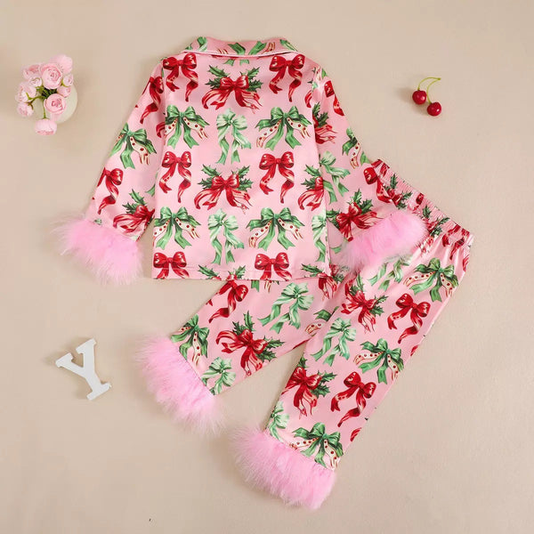 Lilo girls Christmas PJs