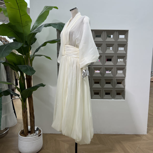 Nolusi bubble hem summer dress