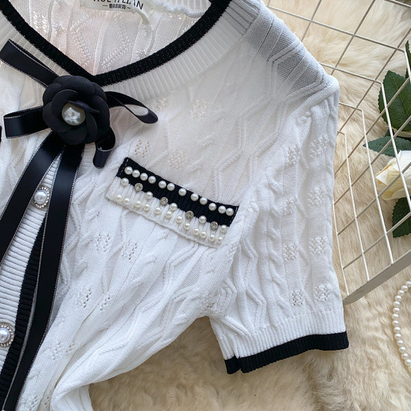 Camilline knitted top