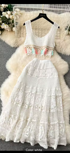 Adeyah summer knitted set