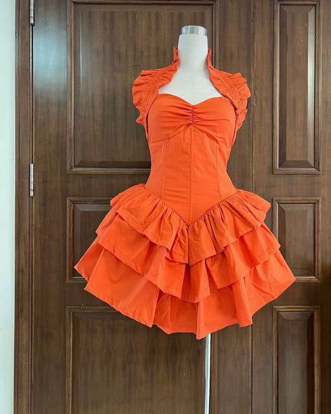 Neka Tiered Mini dress