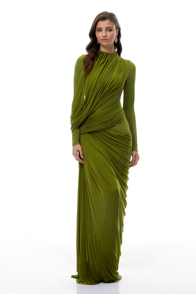 Osanne asymetrical dress